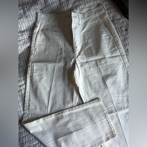 Garment-dyed cargo pant in chino twill